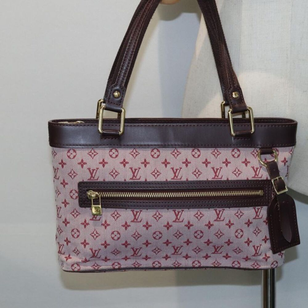 Louis Vuitton Lucile Pink Canvas Handbag (Pre-Owned) - Picture 8 of 16